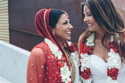 this is america s first indian lesbian wedding and it is beautiful