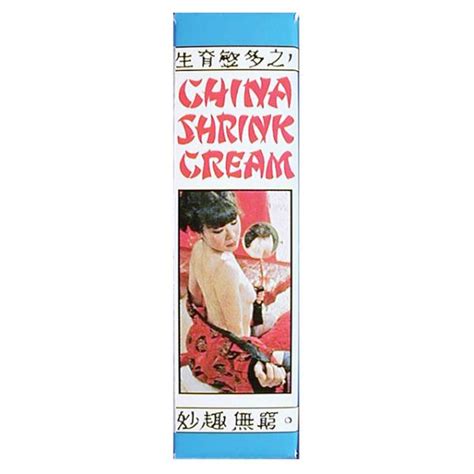 china shrink cream 05oz on literotica