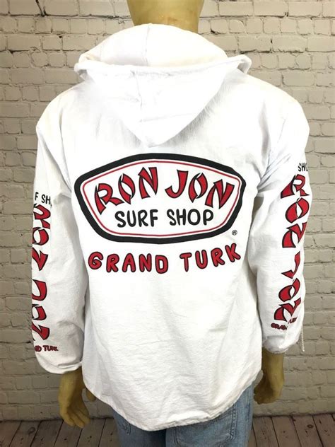 vintage ron jon surf shop one of a kind hoodie sweater