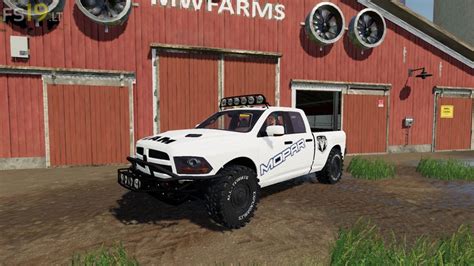 dodge ram pre runner   fs mods farming simulator  mods