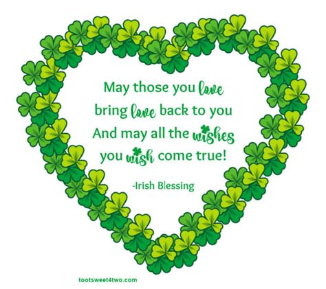 irish   day  irish blessings  st patricks day toot sweet