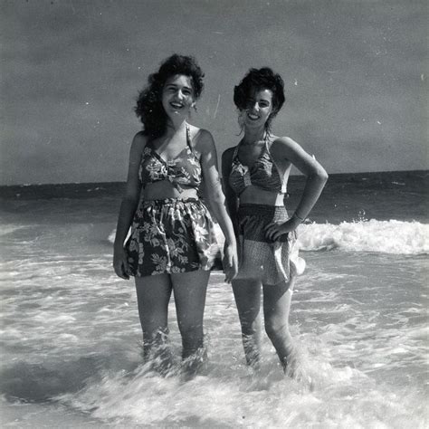 A Vintage Day At The Beach Bathing Beauties Vintage