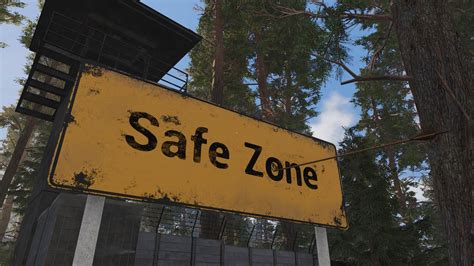 safe zone printable sign