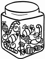 Jar Candy Coloring Pages Cotton Cookie Drawing Bar Template Chocolate Color Getdrawings Clipartmag sketch template