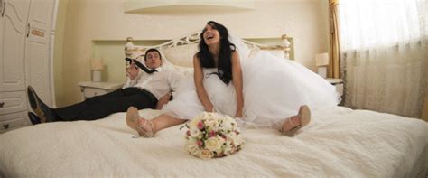 this is what the wedding night is actually like according