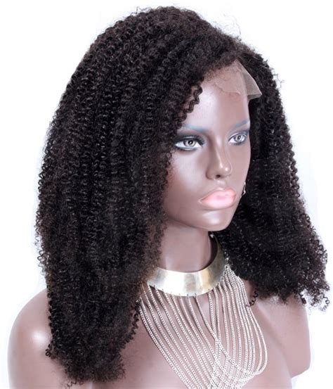African American Lace Front Wigs Qanda From Afro Curl To Yaki Straight