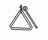 Triangles Triangel Musical Petals Instrumentos Clipground Linterna sketch template