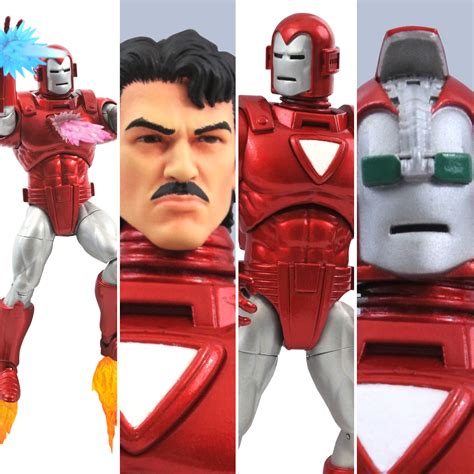 marvel select silver centurion iron man figure revealed   order