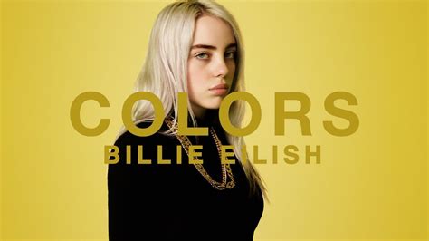 billie eilish   colors show youtube