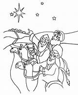 Wise Men Coloring Pages Christmas Jesus School Three Nativity Kids Herod Sunday King Choose Board Sheet sketch template