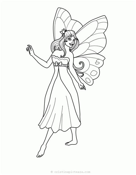 fairy coloring pages  drawings cristina  painting