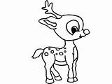 Coloring Pages Reindeer Head Antlers Getcolorings sketch template