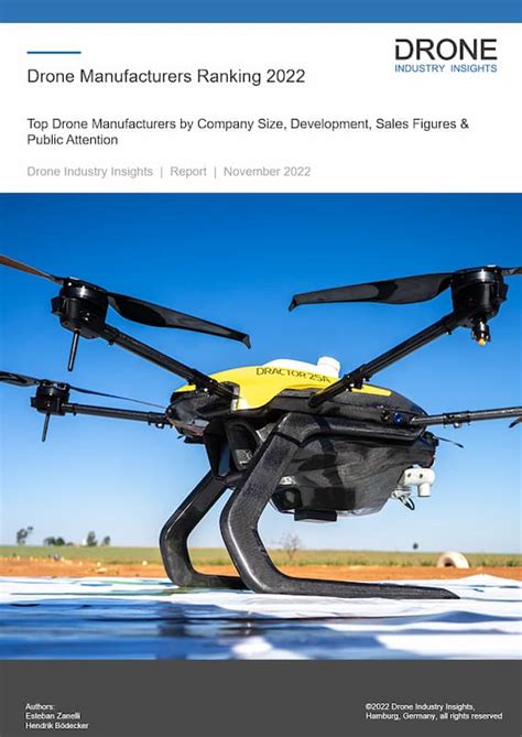 top drone manufacturers ranking  lupongovph