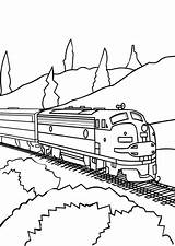 Treni Kereta Mewarnai Treno Stampare Pianetabambini Steam Freight sketch template