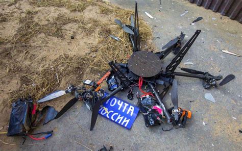 russian postal drone worth  crashes   story building  debut flight dronedj