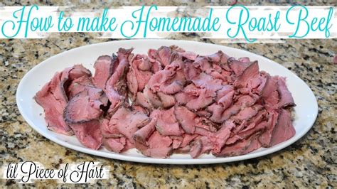 homemade roast beef lunch meat  carb easy instant