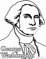 Printable Coloring Pages Washington George Getcolorings Color sketch template