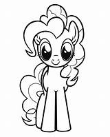 Coloring Pie Pages Pony Little Pinkie Bestcoloringpagesforkids sketch template