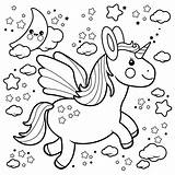 Unicorno Stampare Unicorni Belli Regali Originali sketch template