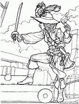 Colorare Disegni Piate Piraten Pirate Malvorlagen Piratas Colorkid Pirati Capitano Coloriages Kobieta sketch template