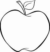 Apfel Ausmalbilder Ausmalen Kinder Malvorlagen sketch template