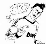 Ronaldo Cr7 Neymar Oklm Gratuit Futbol Messi Primaire Popular Joueur Colorier Sketchite Espagnol Barcelone Maillot Folhas Crampons sketch template