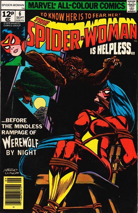 spider woman 6 b sep 1978 comic book by marvel
