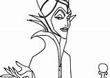 Maleficent Coloring4free Film sketch template