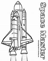 Nasa Shuttle Spaceship Challenger Neocoloring sketch template
