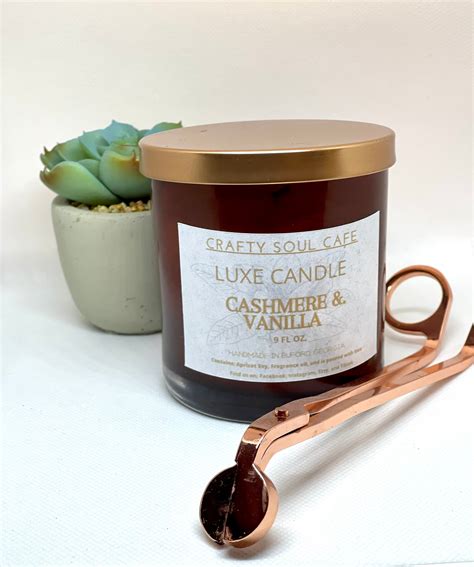 luxe candles coconut apricot waxwooden wick etsy