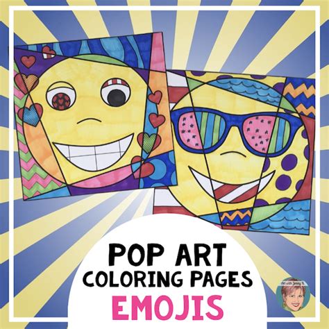 emoji coloring pages art  jenny