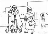 Prodigal Prodigue Fils Prodigo Pródigo Enfant Parable Ebibleteacher Jackie Getcolorings Fascinating Nativity Orthodox Stewardship sketch template