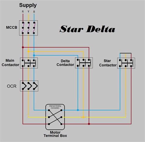 star delta power schematic diagram electrical engineering updates