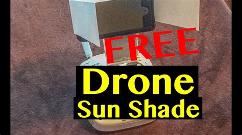 drone sun shade youtube