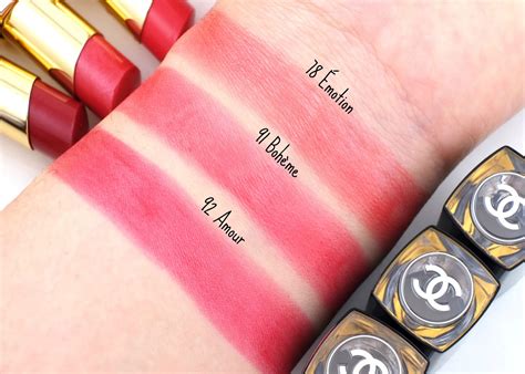 chanel rouge coco flash lipstick review  swatches  happy