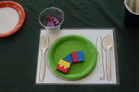 pixie hall alternative preschool table setting tots