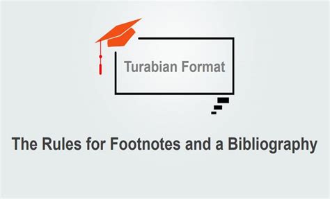 turabian format  rules  footnotes   bibliography wrter
