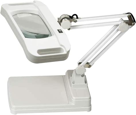 large magnifying glass with stand 10x folding led desk