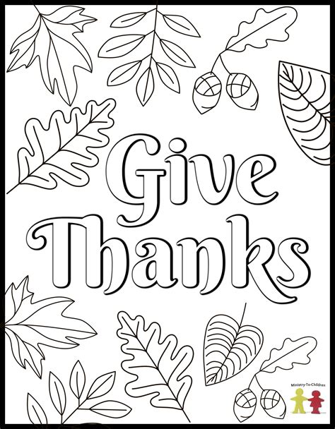 printable  thanksgiving coloring pages