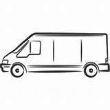 Van Delivery Coloring Pages Surfnetkids sketch template