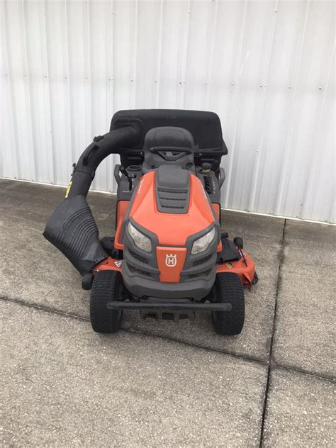 Husqvarna Lgt2654 Tractor 54 Inch Riding Lawn Mower With Bagger For