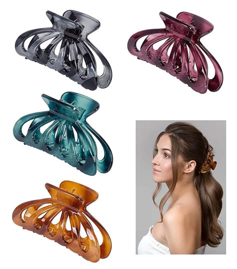 pcs big hair claw clips   large claw clips  women thick