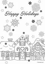 Weihnachten Joy Favoreads Malvorlagen Liverpool Erwachsene Fensterbilder Snowman Lebkuchenhaus Joyeuses Fêtes Weihnachts sketch template