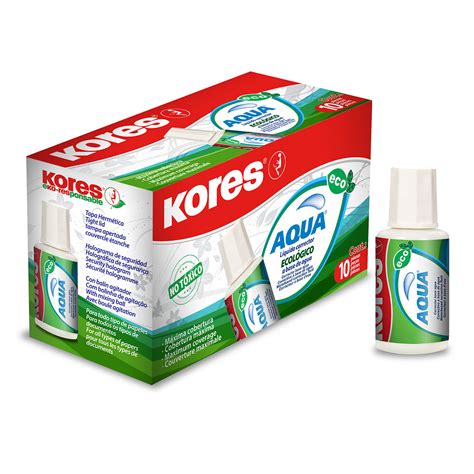 corrector liquido  ml marca kores