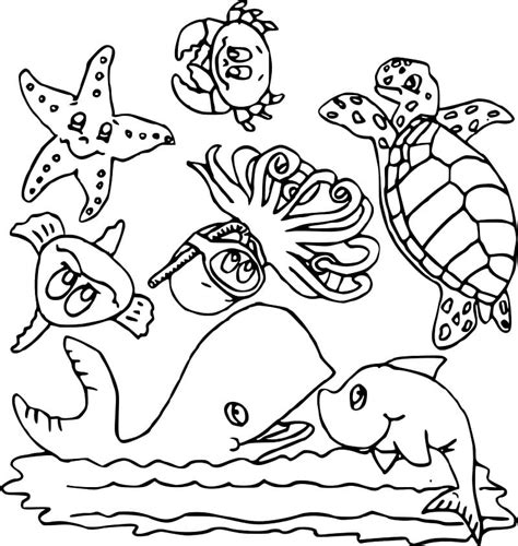 ocean  print coloring page  printable coloring pages  kids