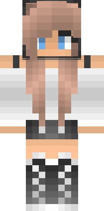 pretty girl skin minecraft skins