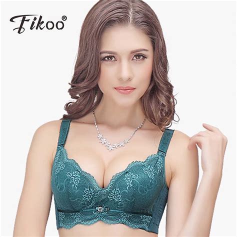 fikoo women lace bras top sexy push up brassiere lingerie comfortable