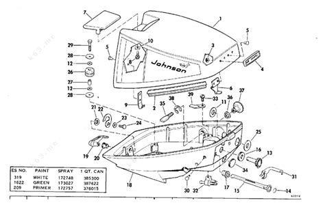 motor parts outboard motor parts
