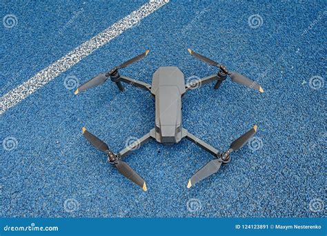 modern drone top view stock image image  modern