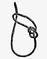 Hitches Knots Bends Splices Bowline sketch template